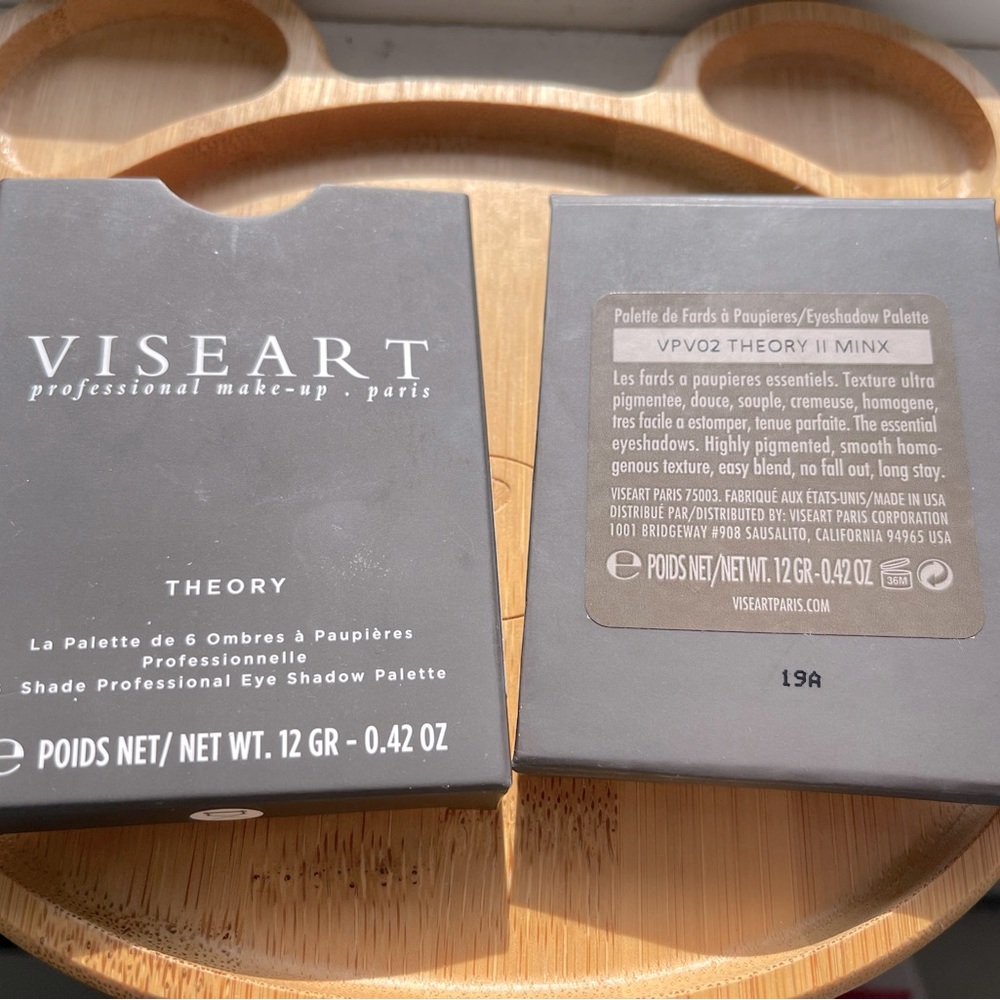 Viseart theory palette